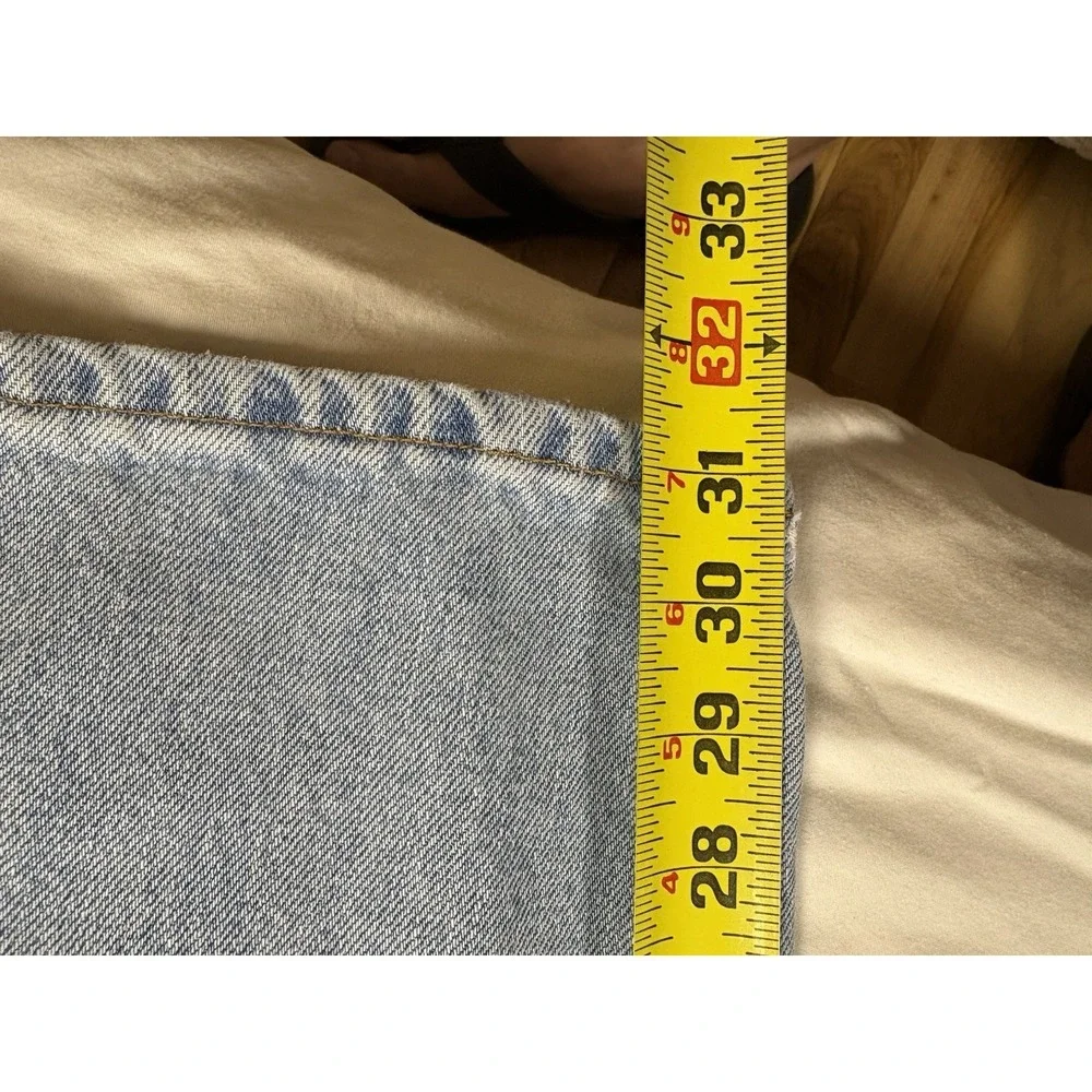 Vintage Levis 505 Jeans Men's 36x32 Denim Straight Leg Made USA 11/1990